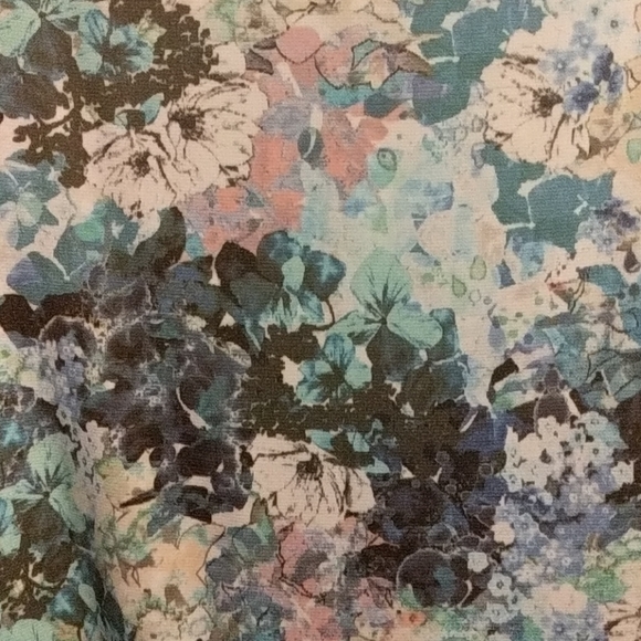 NWOT Floral holographic body con dress XS - Picture 3 of 5